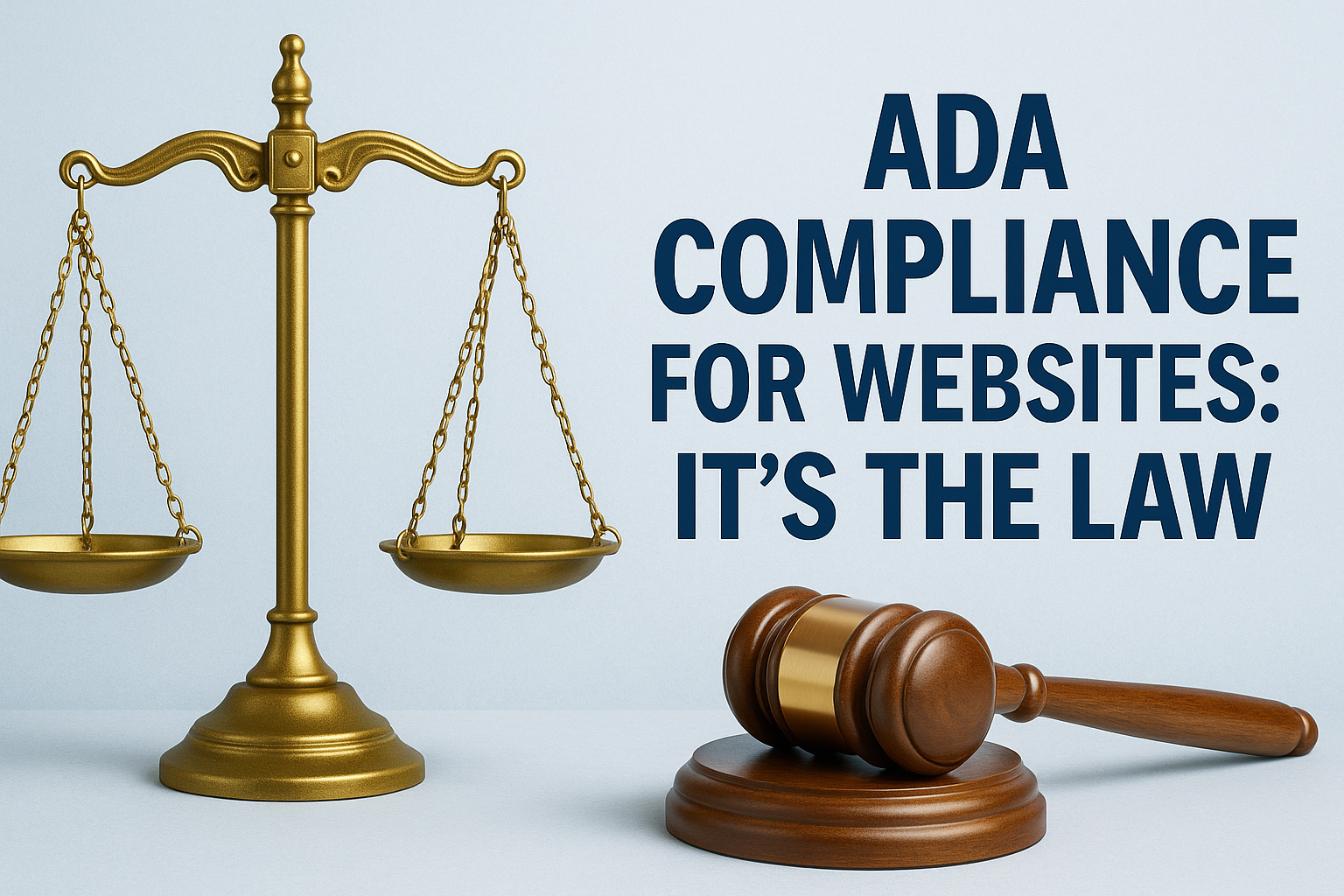 ADA Compliance for Websites - It's the Law